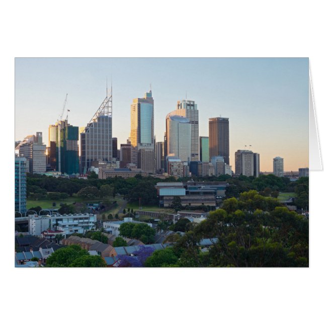 Sydney Business Center Skyscrapers (Voorkant Horizontaal)