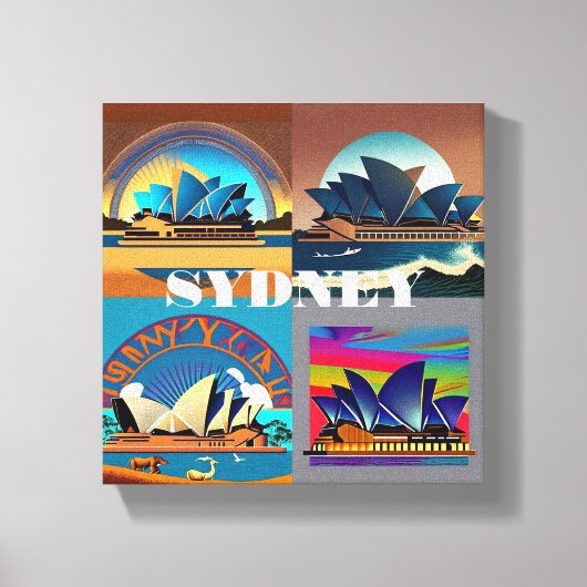 sydney canvas afdruk (Voorkant)