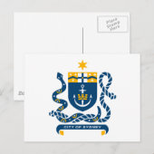Sydney Coat of Arms Briefkaart (Voorkant / Achterkant)