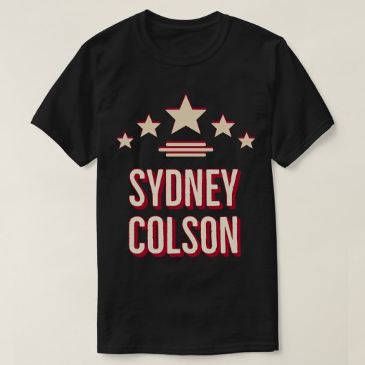 Sydney colson las vegas t-shirt (Design voorkant)