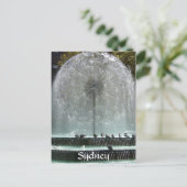 sydney fontein briefkaart (Staand voorkant)