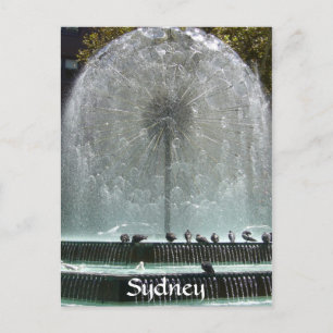 sydney fountain briefkaart
