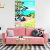 Sydney Georges Head Mosman Australië Canvas Afdruk (Insitu (Woonkamer))