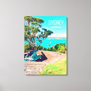 Sydney Georges Head Mosman Australië Canvas Afdruk