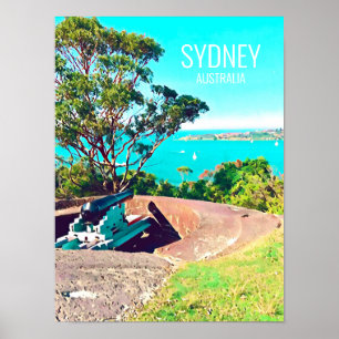 Sydney Georges Head Mosman Australië Poster