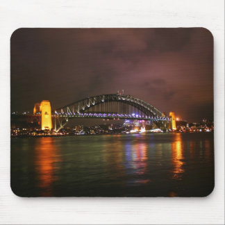Sydney Harbor Bridge bij nacht Muismat