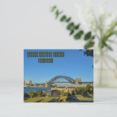Sydney Harbor Bridge Briefkaart (Staand voorkant)