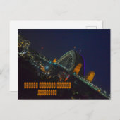 Sydney Harbor Bridge Briefkaart (Voorkant / Achterkant)