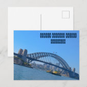 Sydney Harbor Bridge Briefkaart (Voorkant / Achterkant)