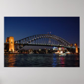 Sydney Harbor Bridge Poster (Voorkant)