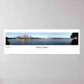 Sydney Harbor Panorama Poster (Voorkant)