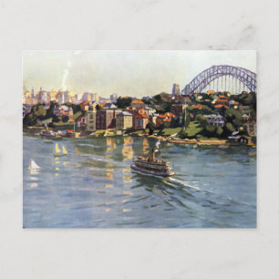 Sydney Harbour Australië Briefkaart