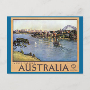 Sydney Harbour, Australië Briefkaart