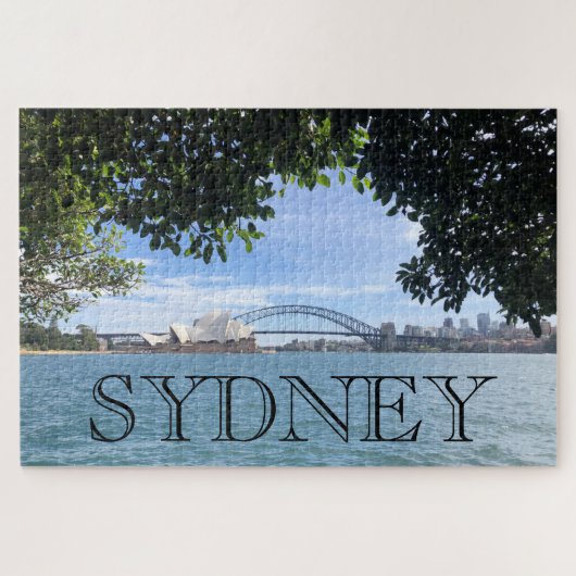 sydney harbour-boom legpuzzel (Horizontaal)