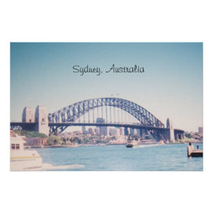 Sydney Harbour Bridge, Australië Perfect Poster