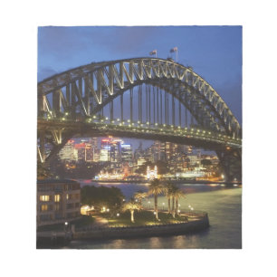 Sydney Harbour Bridge en Park Hyatt Sydney Hotel Notitieblok