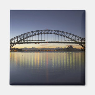 Sydney Harbour Bridge en Sydney Opera House bij Magneet