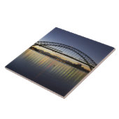 Sydney Harbour Bridge en Sydney Opera House op Tegeltje (Zijkant)