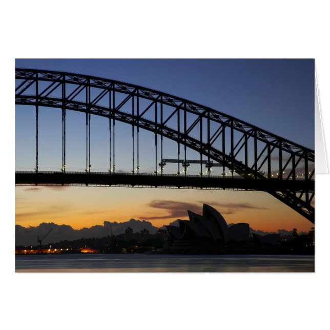 Sydney Harbour Bridge et Sydney Opera House au 2 (Devant horizontal)