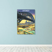 Sydney Harbour Bridge Impression voyage (Insitu (Plancher de Bois))