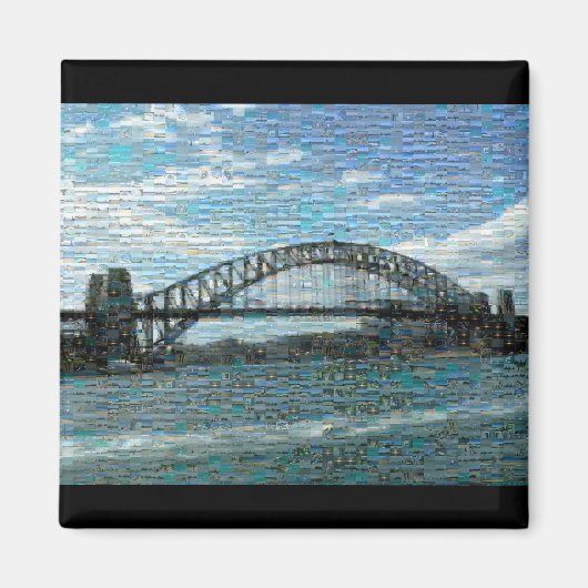Sydney Harbour Bridge magneet (mozaïek) (Voorkant)