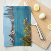 Sydney Harbour Bridge & Opera House Skyline Theedoek (Quarter Fold)