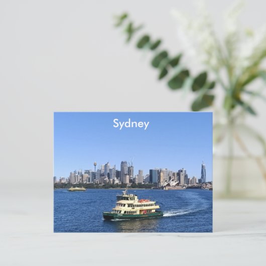 Sydney Harbour Briefkaart (Staand voorkant)