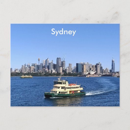 Sydney Harbour Briefkaart (Voorkant)