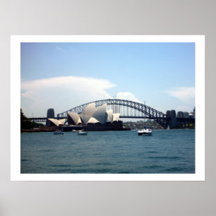 sydney harbour poster