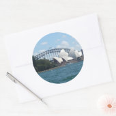 sydney harbour ronde sticker (Envelop)