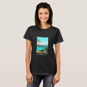 Sydney Harbour Skyline uitzicht Mosman T-shirt (Voorkant volledig)