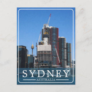 Sydney Harbour Stadsgezicht Schilderachtig Feestdagenkaart
