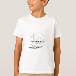 Sydney in een glazen wereldbol t-shirt