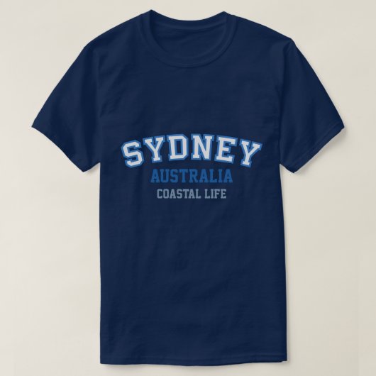 Sydney Light T-shirt (Design voorkant)