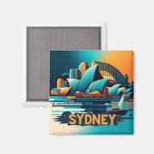 sydney magneet (Voorkant / Achterkant)