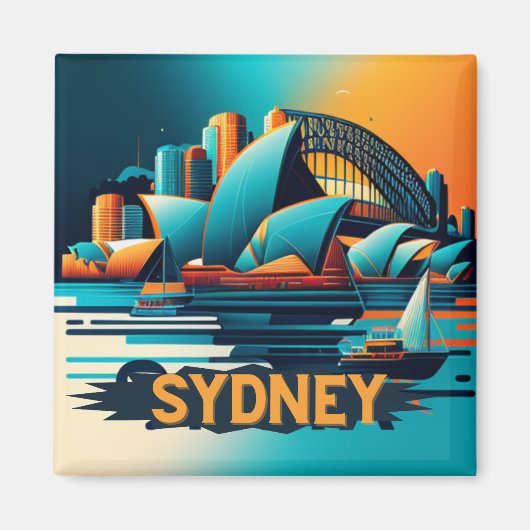sydney magneet (Voorkant)