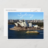 sydney opera ferry briefkaart (Voorkant / Achterkant)