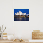 Sydney Opera House at Night, Sydney, New South Poster (Keuken)