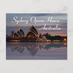 Sydney Opera House Australia Briefkaart