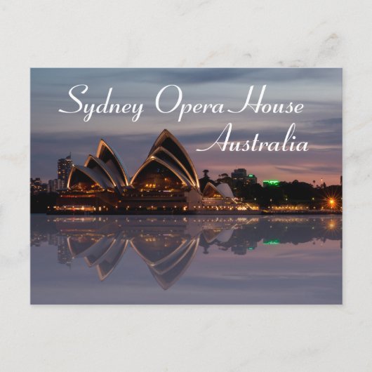 Sydney Opera House Australia Briefkaart (Voorkant)