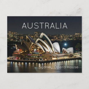 Sydney Opera House Australia Briefkaart
