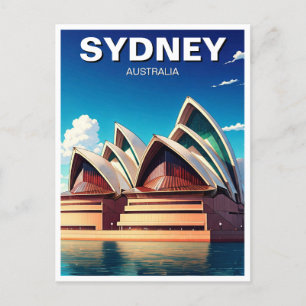 Sydney Opera House Australia Briefkaart