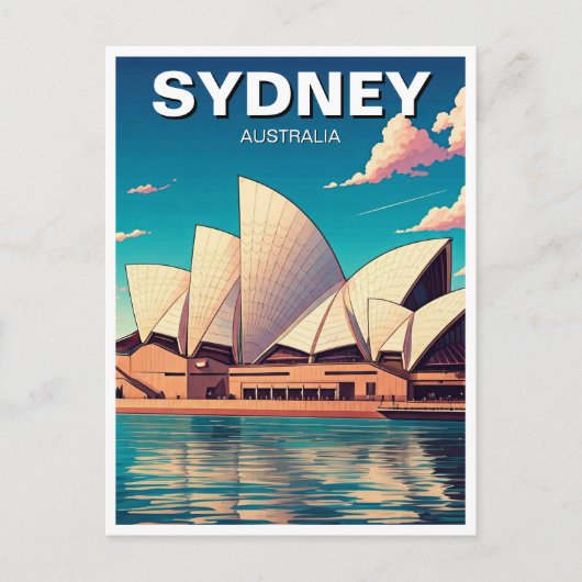 Sydney Opera House Australia Briefkaart (Voorkant)