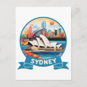 Sydney Opera House Australia Briefkaart (Voorkant)