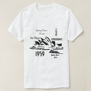 sydney opera house Australia elegant Souvenirs man T-shirt