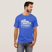 Sydney Opera House Australia Landmark T-shirt (Voorkant volledig)