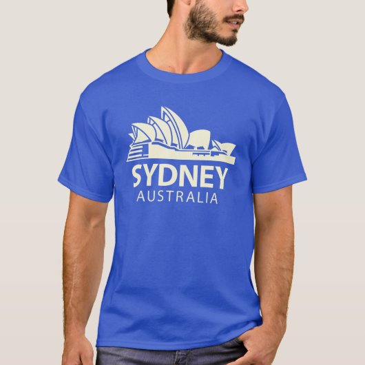Sydney Opera House Australia Landmark T-shirt (Voorkant)