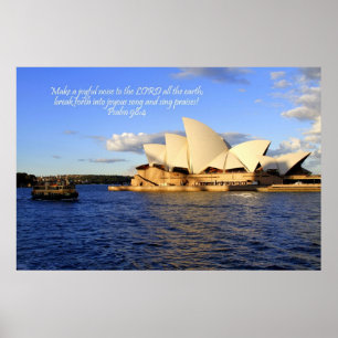 Sydney Opera House, Australië Poster