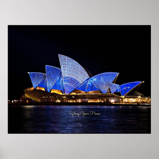 Sydney Opera House, Australië Poster (Voorkant)