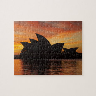 Sydney Opera House bij zonsopgang, Sydney, Nieuw-Z Legpuzzel